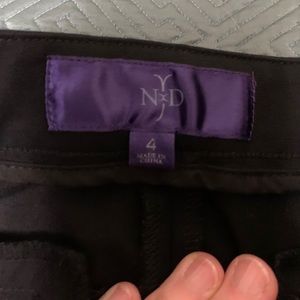Hard to find NYDJ black pants